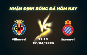 villarreal espanyol 27 04 la liga